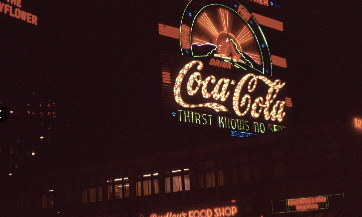 night - Flower Dri CocaCola Thirst Knows No Se Wow's Food Shop R